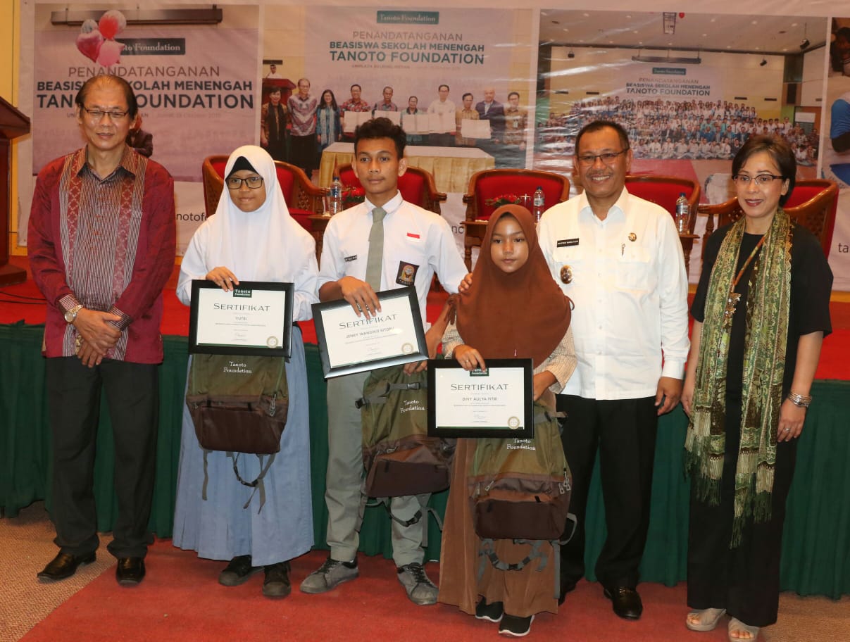 Tanoto Foundation Diharapkan Majukan Pendidikan di Medan